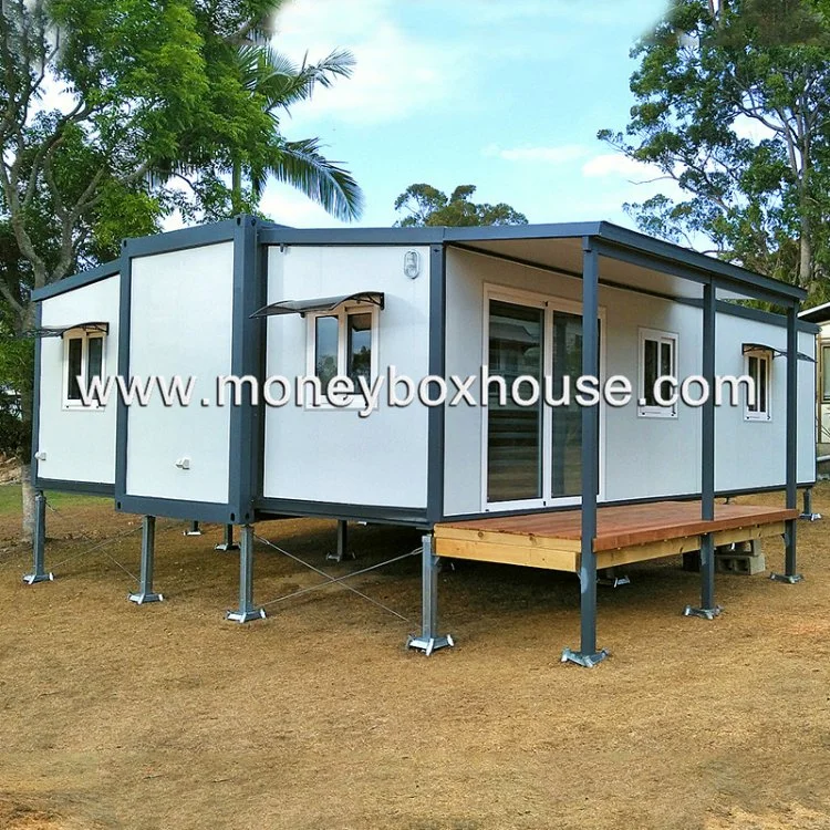 20FT New Luxury Modern Prefab Foldable Modular Mobile Living Portable Movable Turnkey Tiny Prefabricated Shipping Expandable Container Home