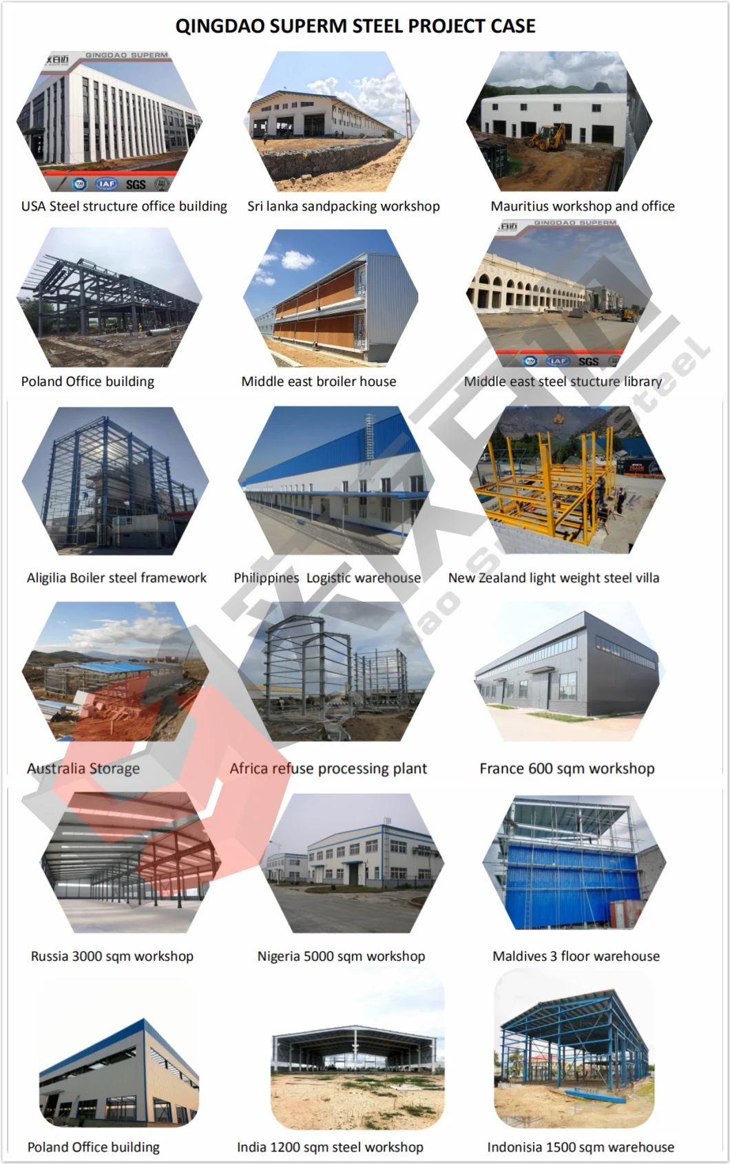 The Middle East Steel Structure Broiler Poultry House Poultry Farms