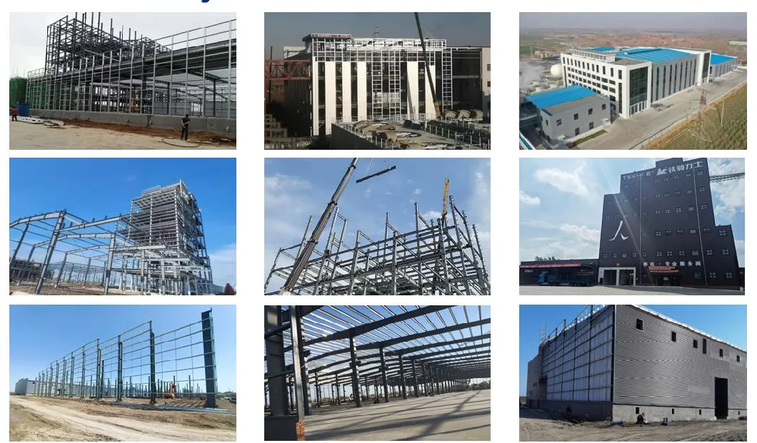 Multi-Storey Steel Sturcture Frame Building Mell Center