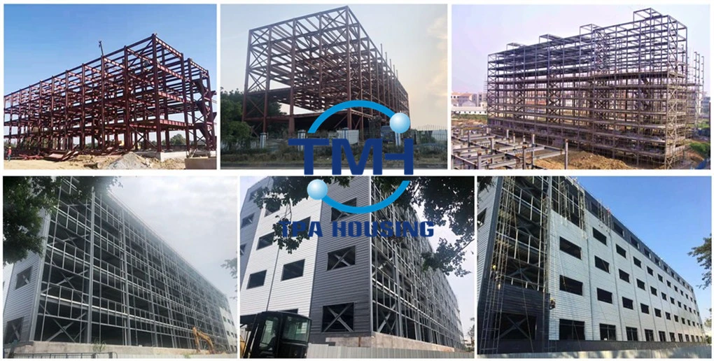 Multi-Story Prefabricated Building Materials Real Estate Construction Steel Structure Building Steel Frame Prefab House