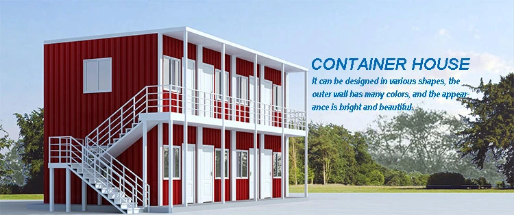 High Quality Container House Steel Structure 2 Bedroom Movable Homes Prefabricated Building China Supplier for Sale