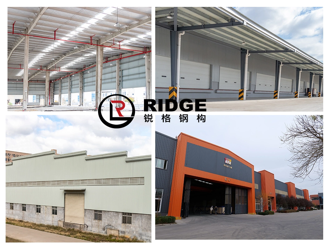 Portal Frame Steel Structure Building Construction for Prefabricated Commercial Warehouse /Industrial Fabricated Workshop /Prefab Office/Farm Metal Shed