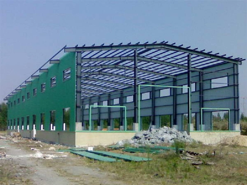 Fabricated Construction Pre-Engineered Steel Structure Warehouse Building Material