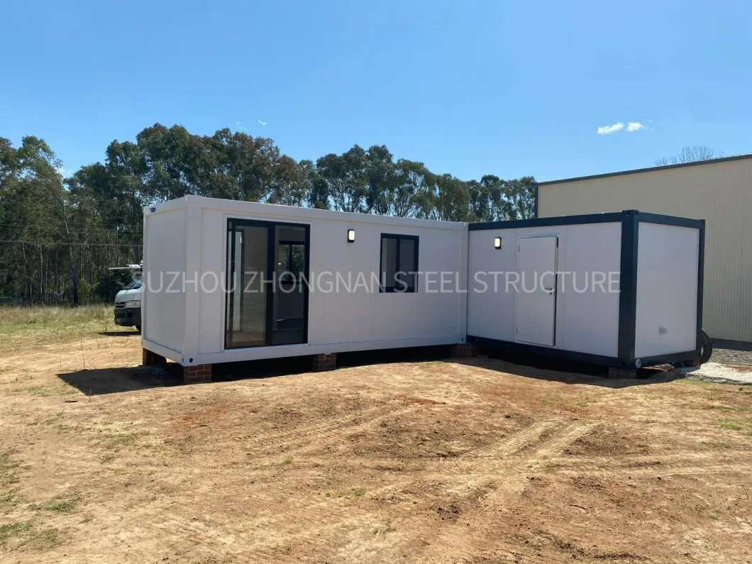 Steel Tiny Prefab Container Office House with Toilet Hot Sale in Australia